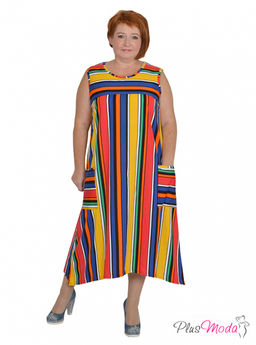 Платье Модель №1043 размеры 44-84 - Plusmoda фото 7