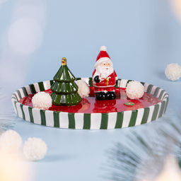 Блюдо сервировочное коллекция "Christmas gift" 25*25*8,5 см 230-540 230-540 #НовыйГод /АРТИ-М/