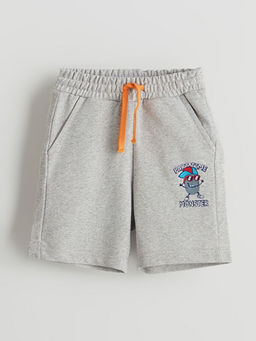 Beli Lastikli Bask?l? Erkek Bebek ?ort