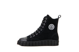 Ботинки 215.1918bl.Black w/Шерсть