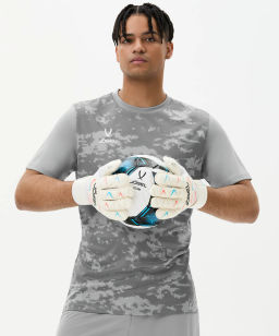 Перчатки вратарские JOGEL Legend SL4 Roll Negative, белый  фото 7