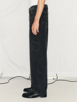 Джинсы baggy fit с переведенными швами / Zarina  фото 4