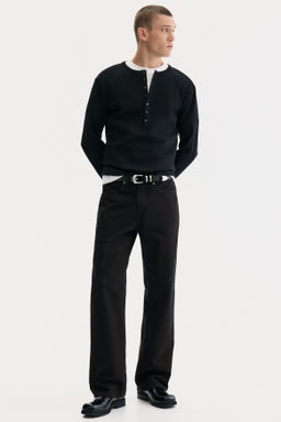 Straight Relaxed Jeans - H&m фото 4