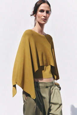 LAYERED KNIT TOP - Zara фото 5