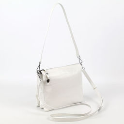 Женская кожаная сумка через плечо с тремя отделениями 0101-3