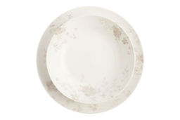 Сервиз обеденный, 6 перс, 18 пр, фарфор P, белый, Цветы и листья, Florance