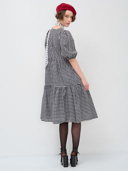 Платье с рукавами-буфами OD-789-3 - Tantino фото 9