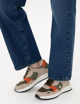 Bej Sneaker