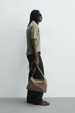 POLO PUNTO RELAXED FIT JACQUARD / Verde - Zara фото 4