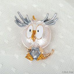 Брошь Филин / 1233 /уп 24/