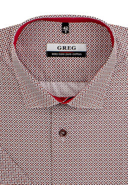 Сорочка мужская короткий рукав GREG 663/101/96012/Z/1_GB