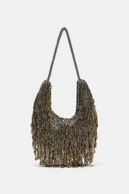 FRINGED SHOULDER BAG - Zara фото 2