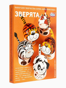 Набор для творчества серии Мир животных: Зверята, 18 г