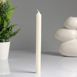 Набор хозяйственных свечей парафиновых, 1.9×24.5 см, 9 ч, 65 г, 4 шт.