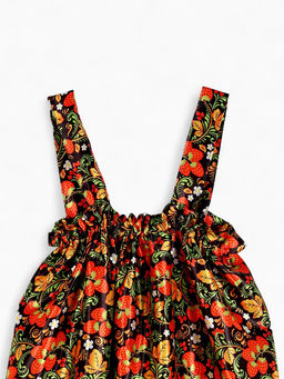 Сарафан русский народный «Русская девица», рост 134-146, черный