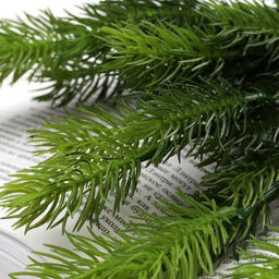 Елка ветка искусственная 42 см 7 веток / AB4192-7P /уп 2/250/1000/Новый год - Галеонтрейд фото 7