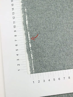 Шерсть пальтово-костюмная Твид цв.Св.серо-голубой, ш.1.5м, шерсть-50%, п/э-50%, 380гр/м.кв - Купава фото 18