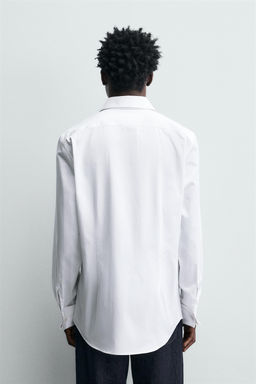 TEXTURED SHIRT WITH CUFFLINKS - Zara фото 11