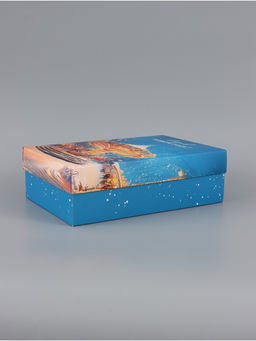 Коробка сборная с крышкой «Карусель», 30 х 20 х 9 см
