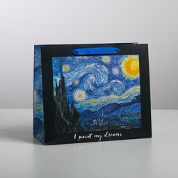 Пакет ламинированный горизонтальный I paint my dream, ML 27 23 11,5 см