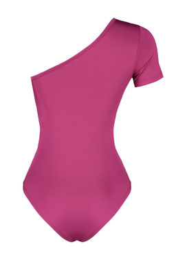 Fusya Fitted/Vucuda Oturan Asimetrik Yaka Tek Kol C?tc?tl? Esnek Orme Body TWOSS24BD00028 - Trendyolmilla фото 7