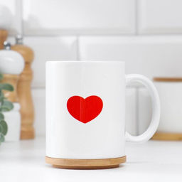 Кружка чайная керамическая Я люблю своего мужа, 320 мл - Дорого внимание фото 2