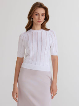 CONTE LDK2456 Джемпер женский white