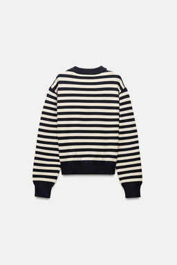 STRIPED KNIT JUMPER - Zara фото 4