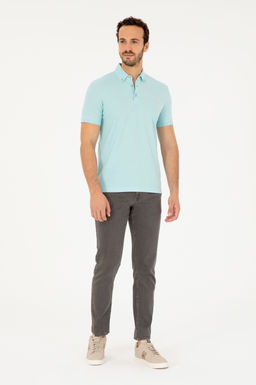 Мужская футболка водно-зеленого цвета Неожиданная скидка в корзине - U.s. polo assn фото 4