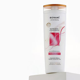 Бальзам для волос с маслом аграны и макадамии, объём и сила, 400 мл, BONAMI