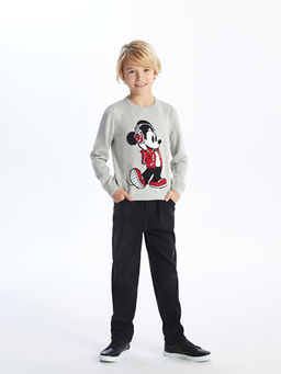 Beli Lastikli Rahat Kal?p Erkek ?ocuk Jean Pantolon