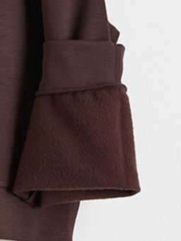 Bask?l? K?z ?ocuk Soft Touch Sweatshirt