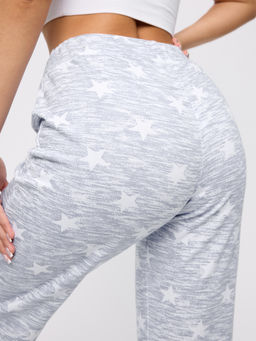 Пижама женская из футера Салли звезды