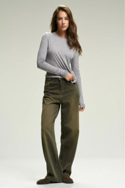 Джинсы RELAXED Washed Brown - Erist store фото 2