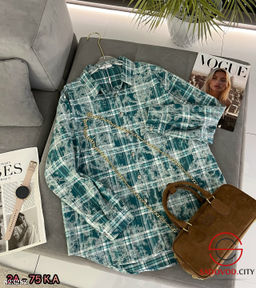 Рубашка женская в стиле оверсайз