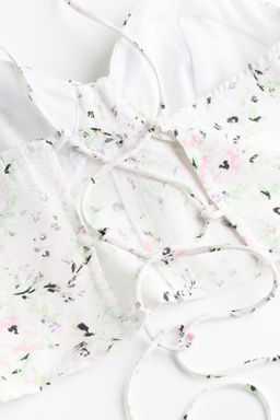 Top bustier cropped - H&m фото 2