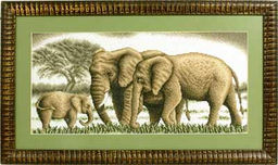 Набор для вышивания PANNA Золотая серия J-0596 Великолепное семейство 41 х 20 см