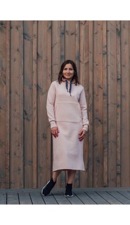 Платье С НАЧЕСОМ футер 3х нитка ПЕНЬЕ - Knitka wear фото 9