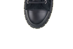 Ботинки 215.1918bl.Black w/Шерсть