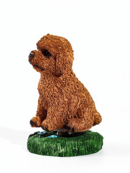Фигурка вращающаяся «Мальтипу на полянке» 6.8×6.5×10.5 см