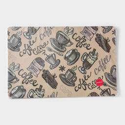 Цена за 12 шт. Салфетка сервировочная на стол Доляна Coffee, 43×28 см, бежевая