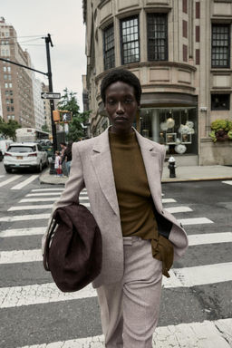 RUSTIC TEXTURED BLAZER - Zara фото 3