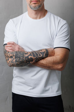 92% хлопок, 8% лайкра спортивная футболка - Relay фото 7