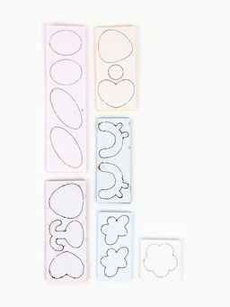 Набор для создания сумки из фетра "Зайка", цвет розовый