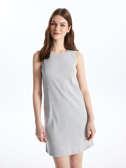 Kad?n Bisiklet Yaka D?z Gecelik