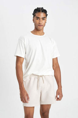 Полосатые короткие шорты для плавания - Defacto фото 4