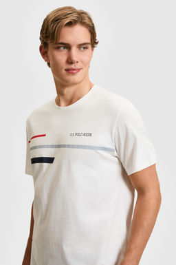 Erkek Beyaz Pijama Tak_m_