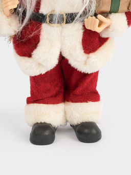 Изделие декоративное, 25 см, мягкое, пластик/полиэстер, Санта с мешком и подарком, New year - Anna lafarg фото 5