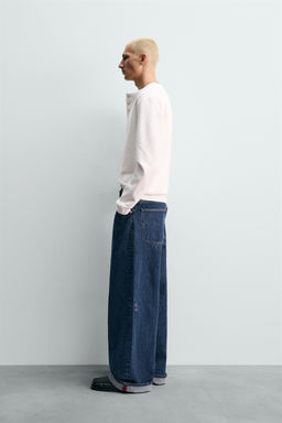 CHAMPION ® X ZARA BAGGY FIT JEANS  фото 4