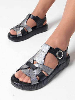 Босоножки 2028.2530bl. Черный черный-ибица